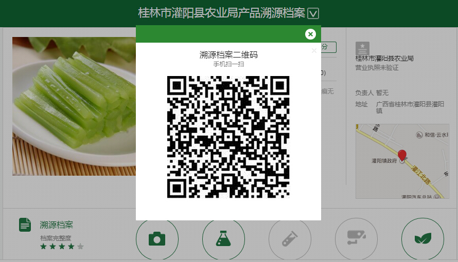 萵筍二維碼