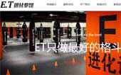 ET進化拳館網(wǎng)站建設(shè)