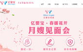 億嬰寶母嬰網(wǎng)站建設(shè)